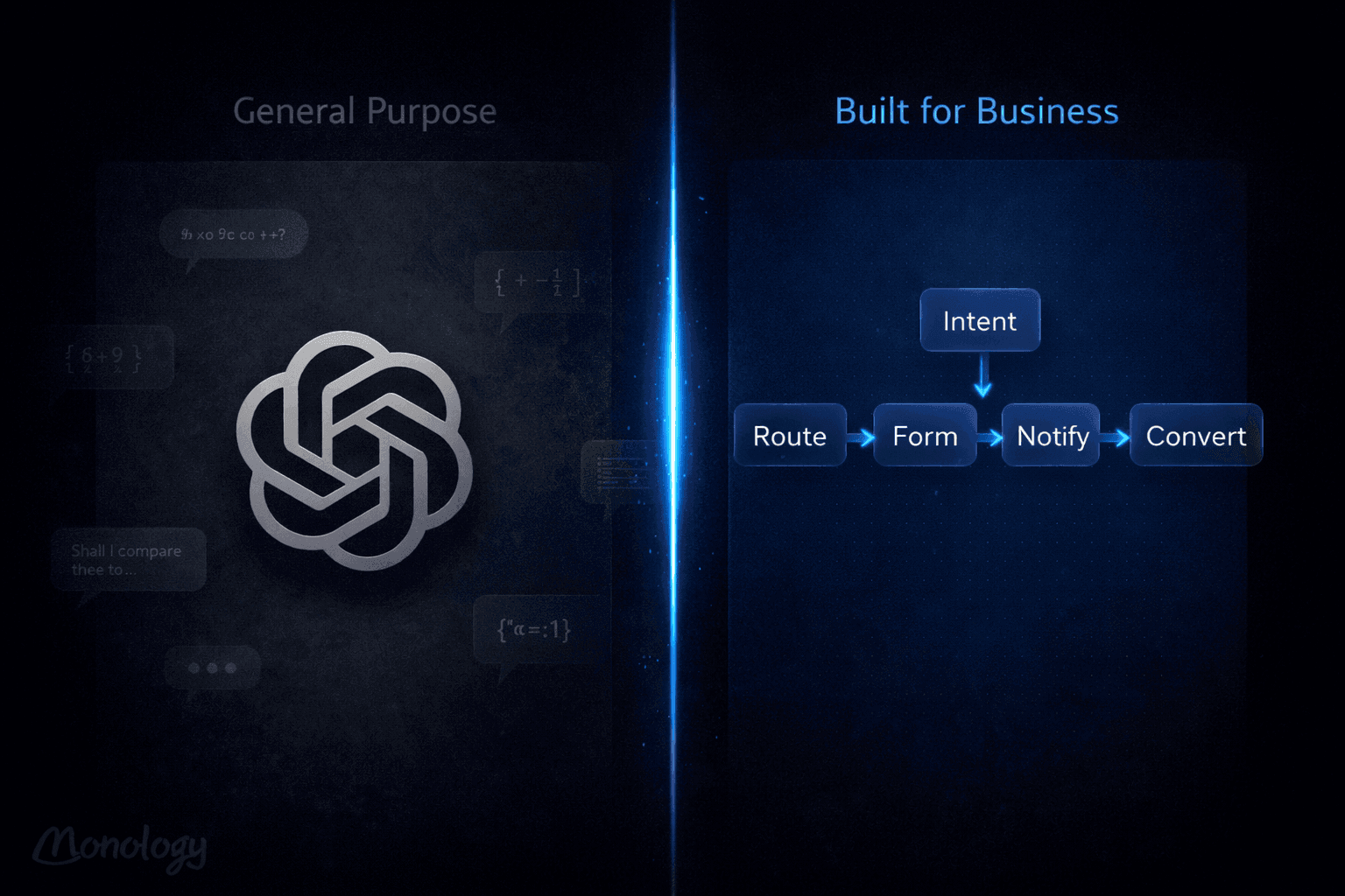 Featured image for ChatGPT vs. Purpose-Built Chatbots: Which One Should You Actually Use for Your Business?