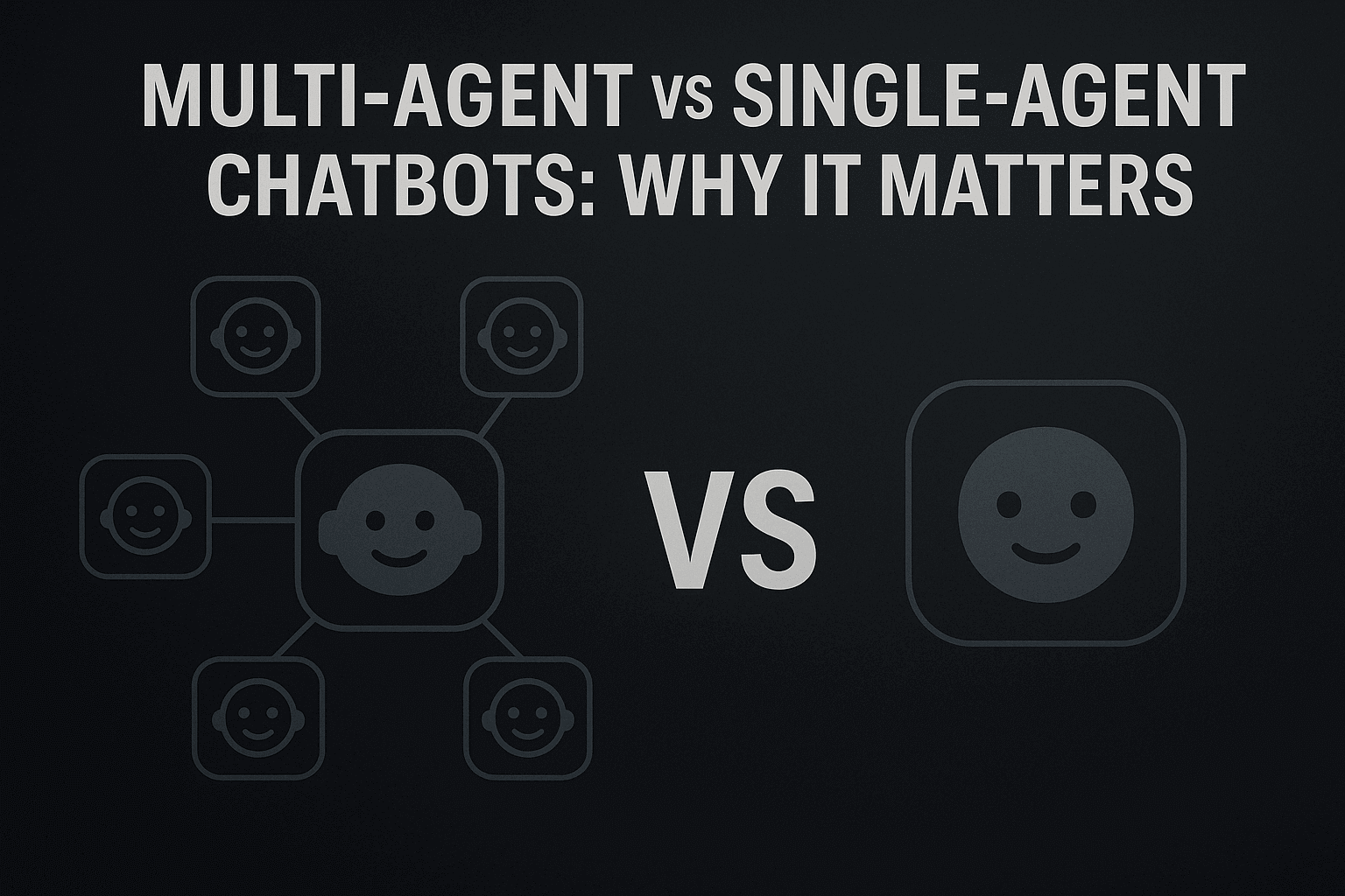 Featured image for Multi-Agent vs Single-Agent Chatbots: Why It Matters